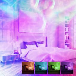 image-Rechargeable Northern Lights LED Projector Boralamp InnovaGoods