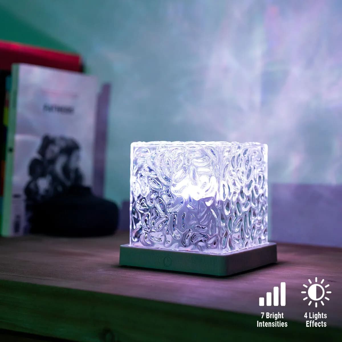 image-Rechargeable Northern Lights LED Projector Boralamp InnovaGoods