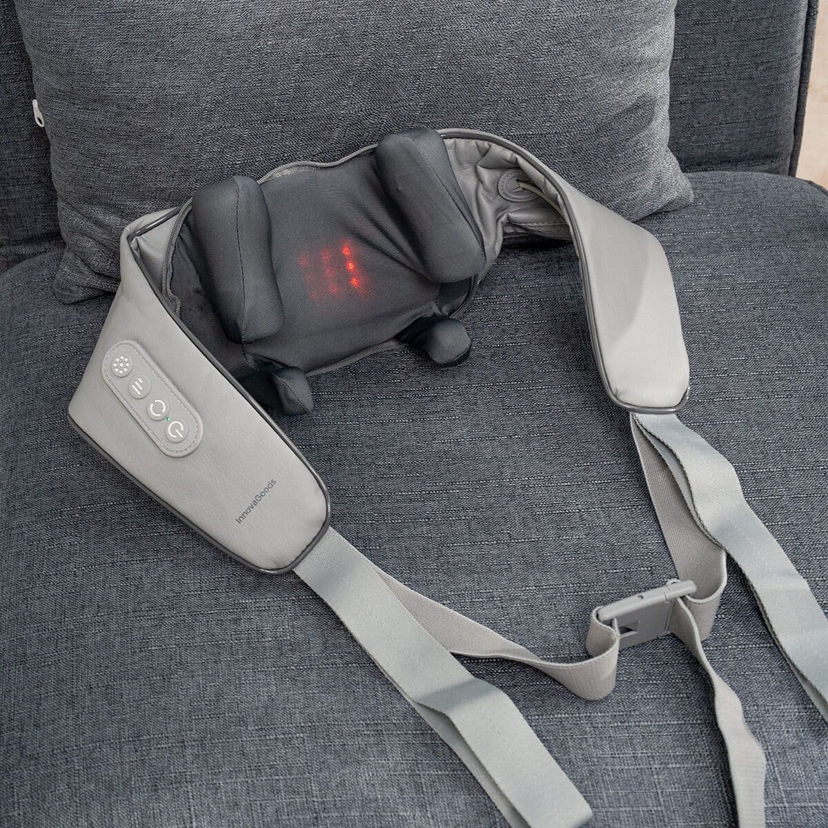 image-Rechargeable 6D Neck and Back Massager Silax InnovaGoods