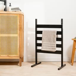image-Electric Wall or Floor Towel Rail Towarck InnovaGoods 5 Bars