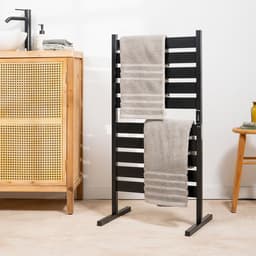 image-Electric Wall or Floor Towel Rail Towarall InnovaGoods 10 Bars