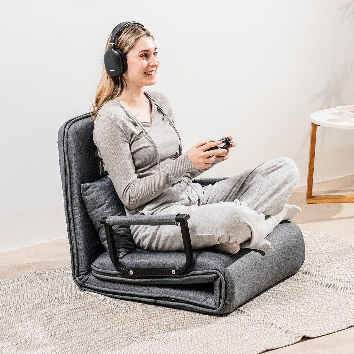 image-4-in-1 Convertible Single Sofa Bed Softfa InnovaGoods