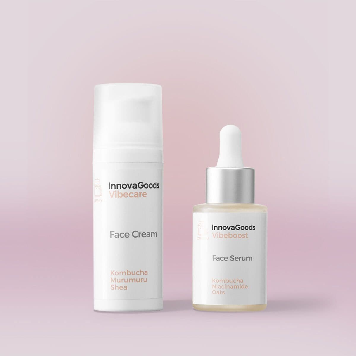 image-Face Moisturising Duo Pack Kombucha InnovaGoods