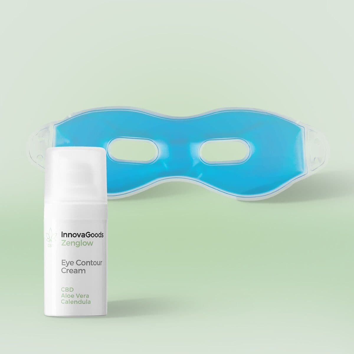 image-Relaxing Eye Contour Treatment Pack CBD InnovaGoods