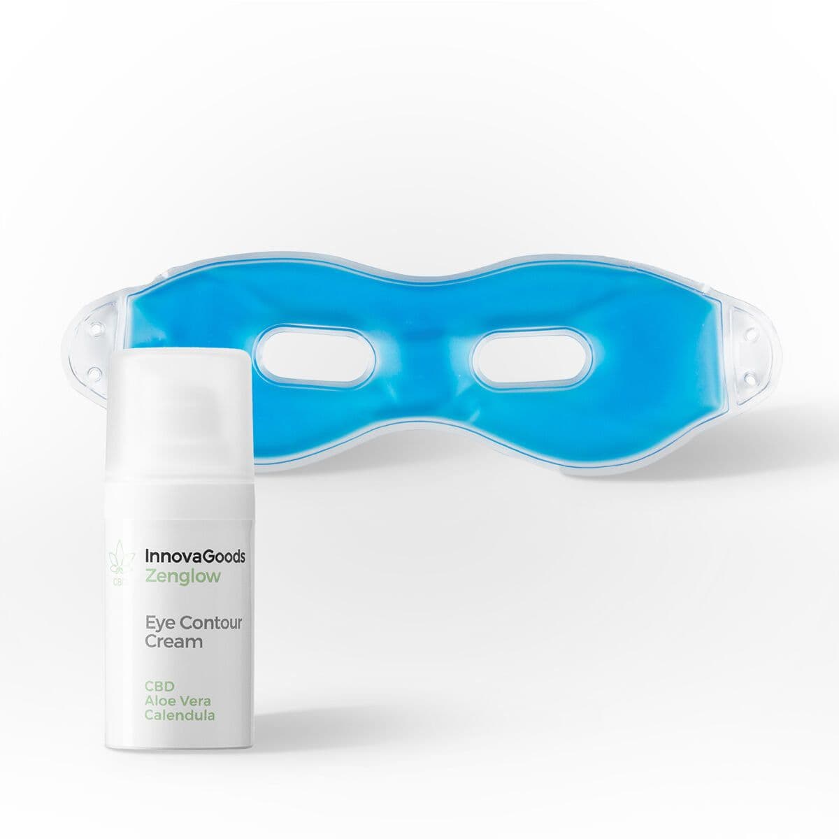 image-Relaxing Eye Contour Treatment Pack CBD InnovaGoods