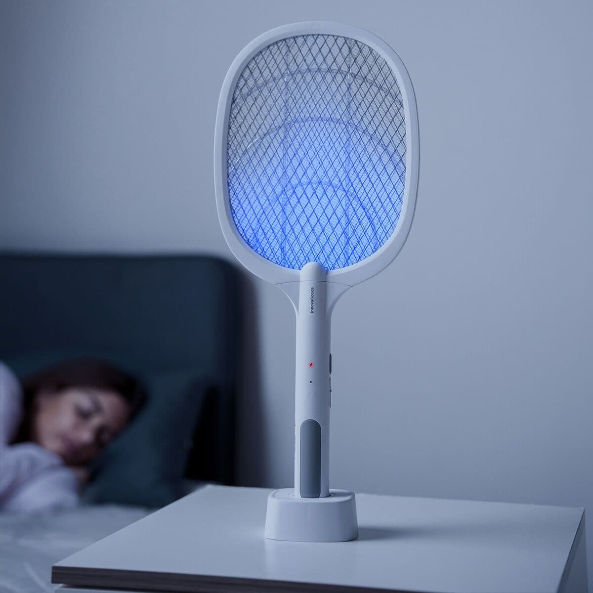 image-2-in-1 Rechargeable Insect Killing Racket with UV Light Elecfly InnovaGoods