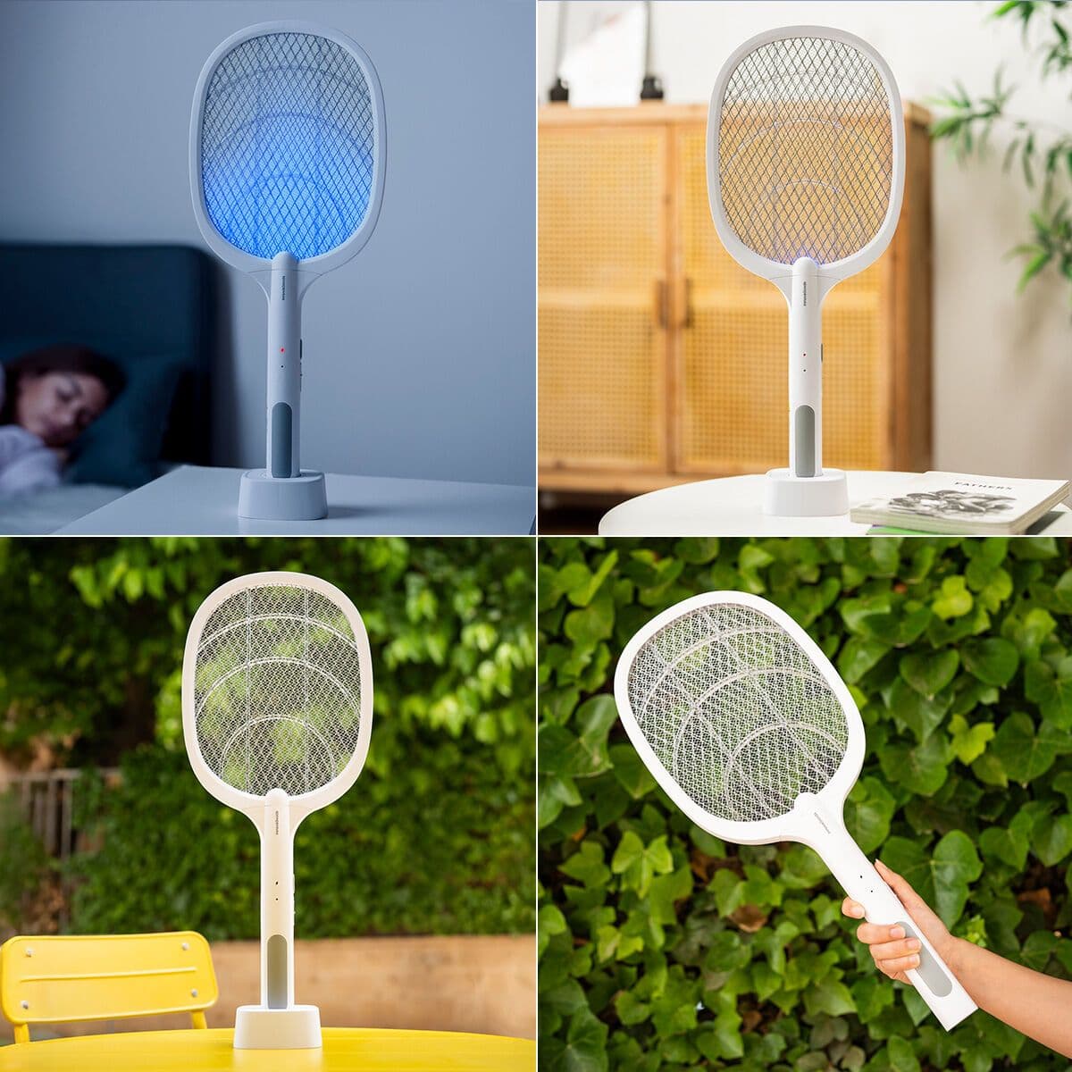 image-2-in-1 Rechargeable Insect Killing Racket with UV Light Elecfly InnovaGoods