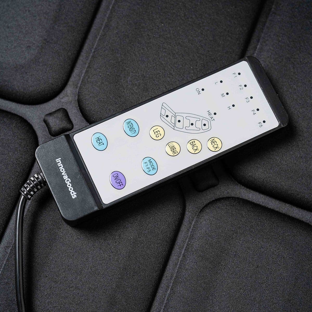 image-Vibration Massage Mattress Vhemat InnovaGoods