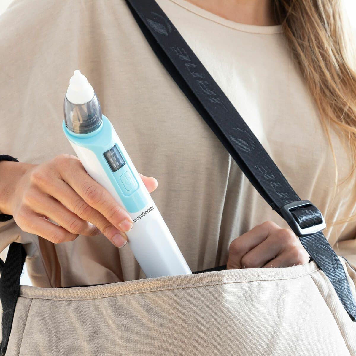 image-Rechargeable Nasal Aspirator for Babies Nizi InnovaGoods