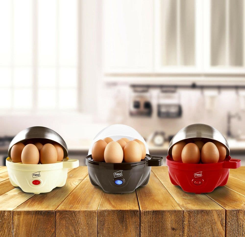 image-Stainless Steel Electric Egg Boiler Poacher and Steamer