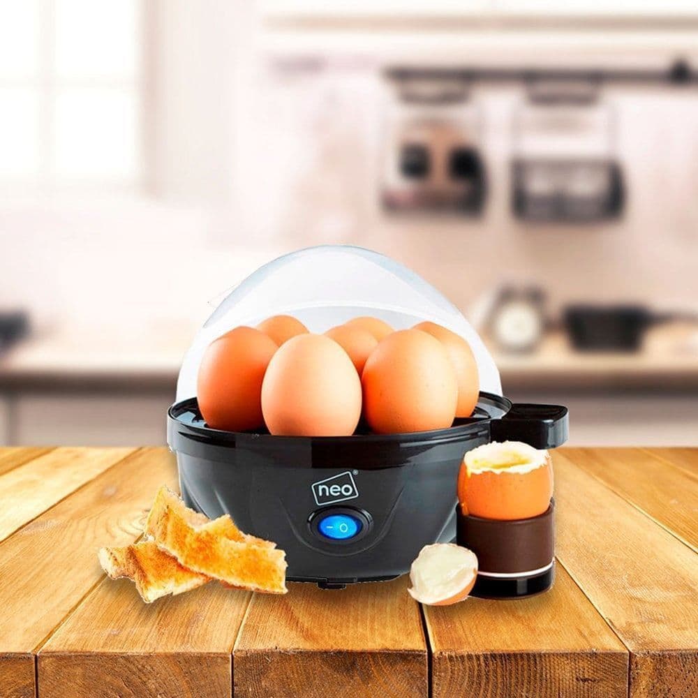 image-Stainless Steel Electric Egg Boiler Poacher and Steamer