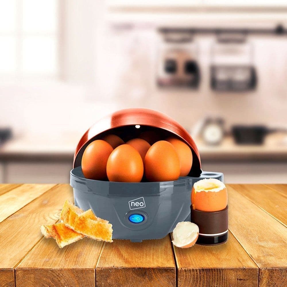image-Stainless Steel Electric Egg Boiler Poacher and Steamer