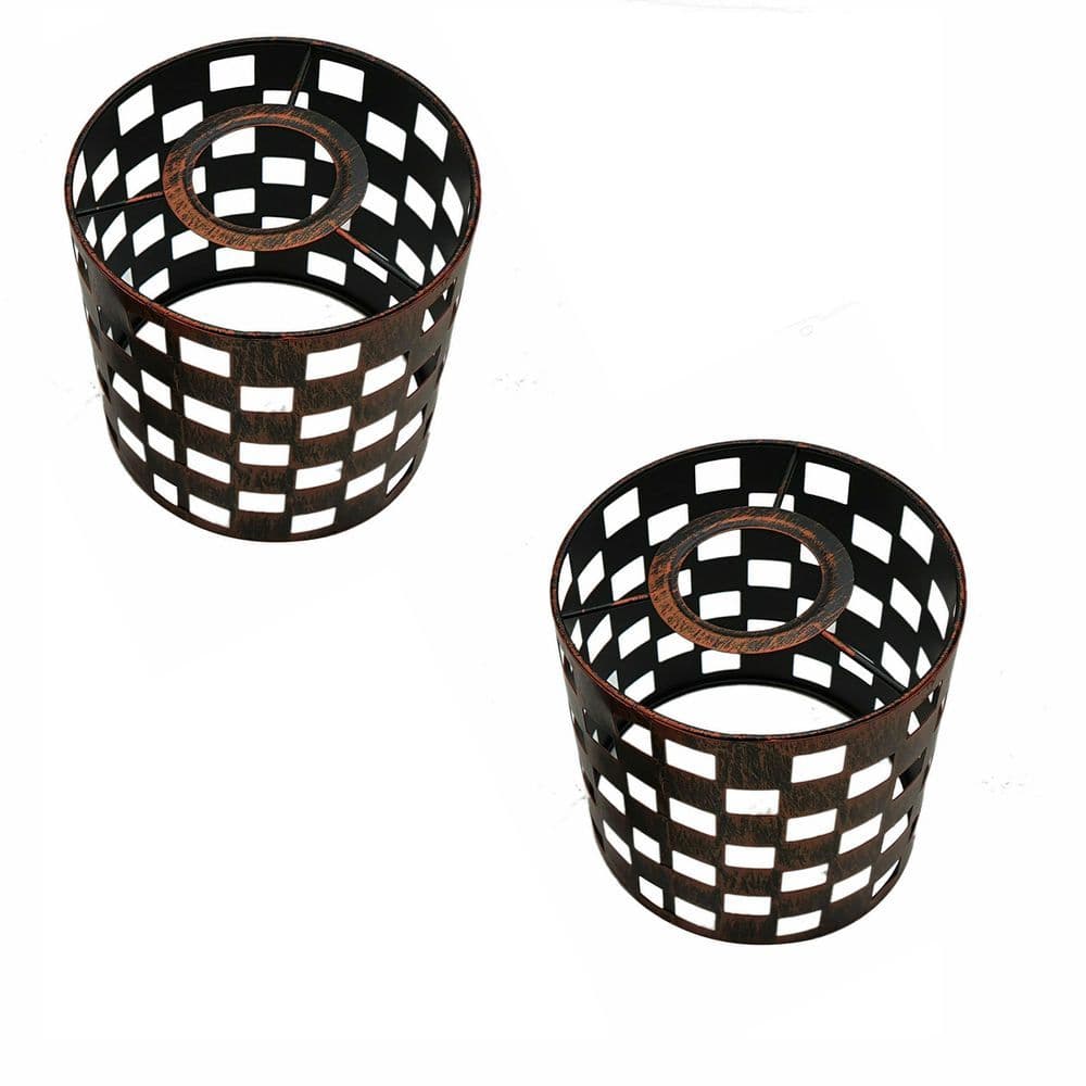 image-Industrial Retro pendant lampshade barrel shaped Loft Style Metal Ceiling Lamp shade for pendant light ,wall lights