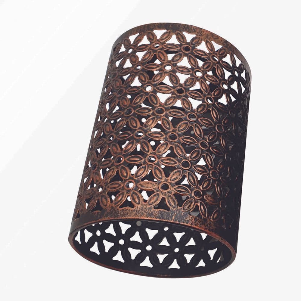 image-Industrial Retro pendant lampshade barrel shaped Loft Style Metal Ceiling Lamp shade for pendant light ,wall lights