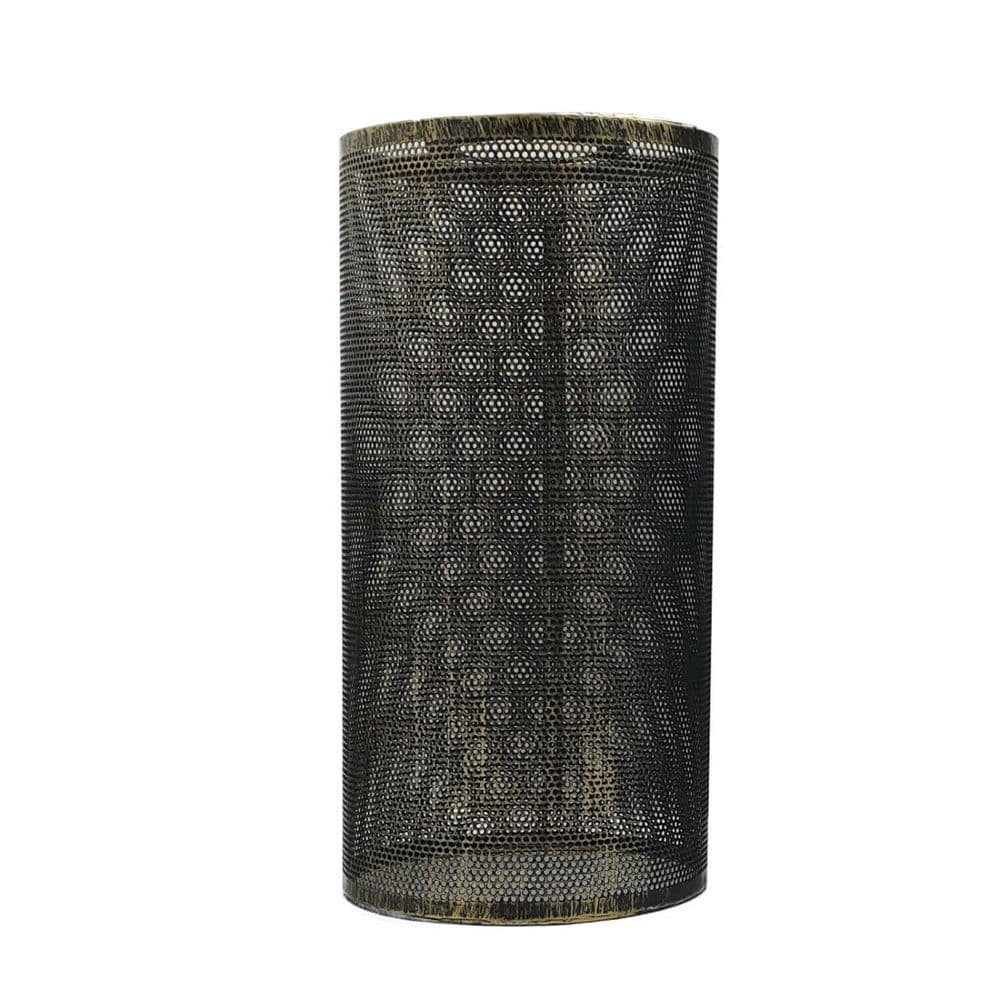 image-Industrial Retro pendant lampshade barrel shaped Loft Style Metal Ceiling Lamp shade for pendant light ,wall lights