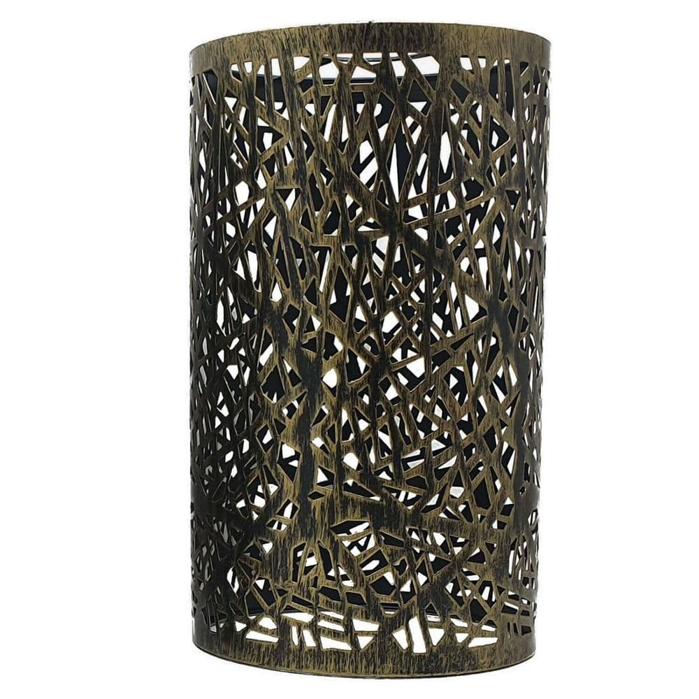 image-Industrial Retro pendant lampshade barrel shaped Loft Style Metal Ceiling Lamp shade for pendant light ,wall lights