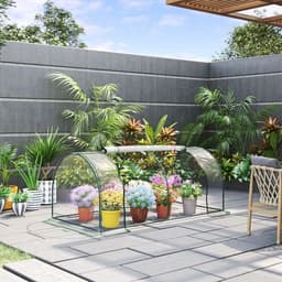 image-Mini Portable Gardening Flower Plants Greenhouse Warm House