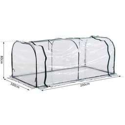 image-Mini Portable Gardening Flower Plants Greenhouse Warm House