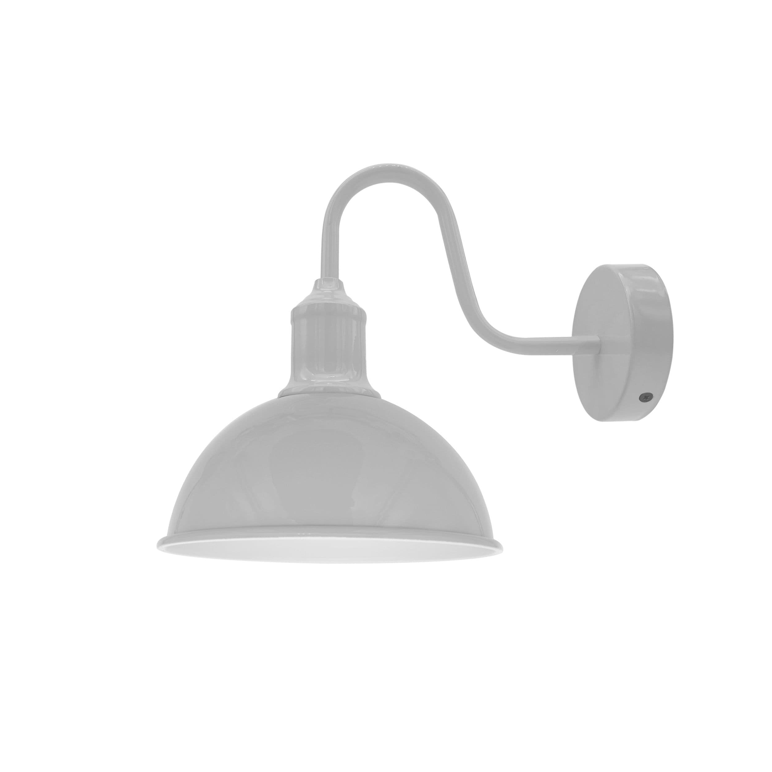 image-Modern Industrial Swan Neck Metal Arm E27 Sconce Wall Light Set Fixture