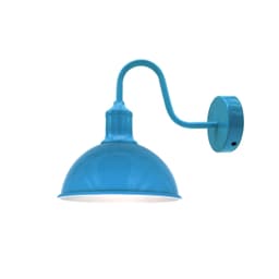 image-Modern Industrial Swan Neck Metal Arm E27 Sconce Wall Light Set Fixture