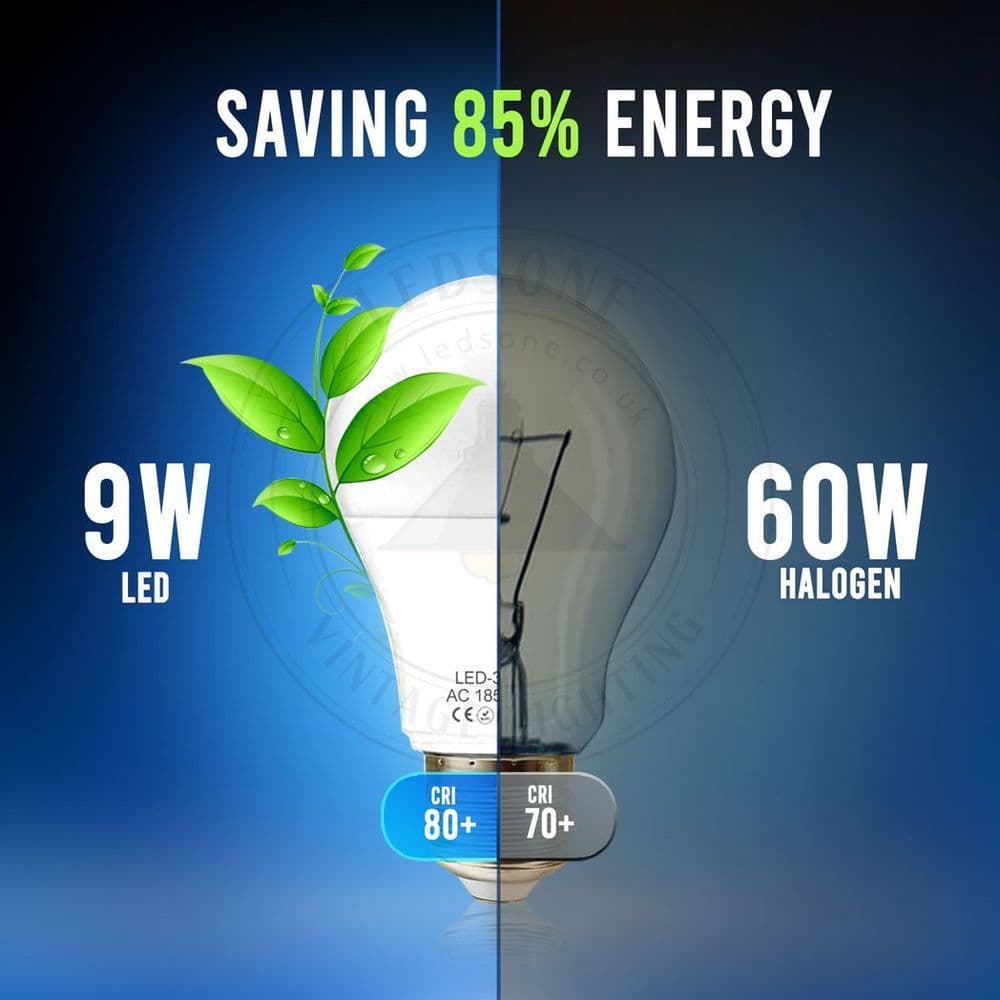 image-10 Pack 15W E27 Screw LED Light GLS bulbs, Energy Saving Edison Cool White 6000K non dimmable lights