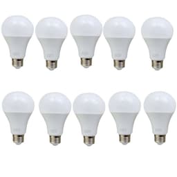 image-E27 15W Energy Saving Warm White LED Light Bulbs A60 E27 Screw-in non dimmable bulbs-pack 10