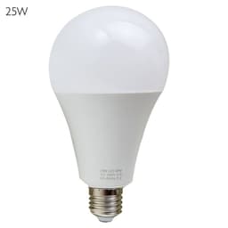image-E27 25W Energy Saving Warm White LED Light Bulbs A60 E27 Screw-in non dimmable bulbs-pack 3
