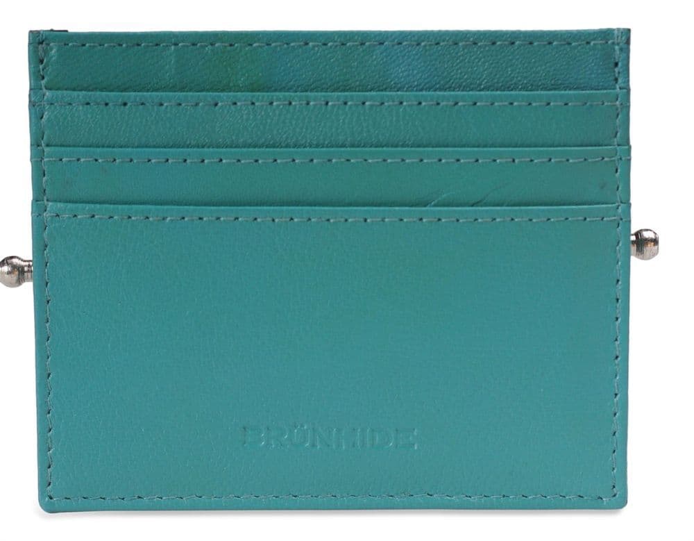 image-Brunhide Slim 100% Soft Leather Credit Card Holder - 254-300