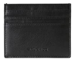 image-Brunhide Slim 100% Soft Leather Credit Card Holder - 254-300