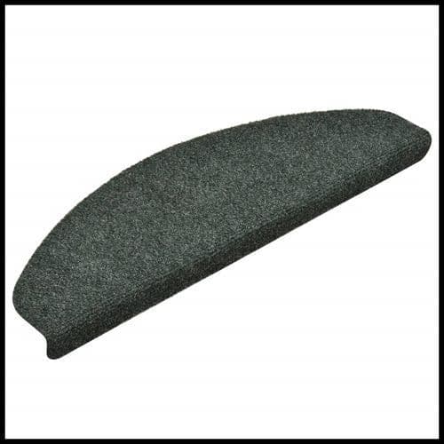 image-vidaXL Self-adhesive Stair Mats 15pcs Dark Brown 56x17x3cm Needle Punch