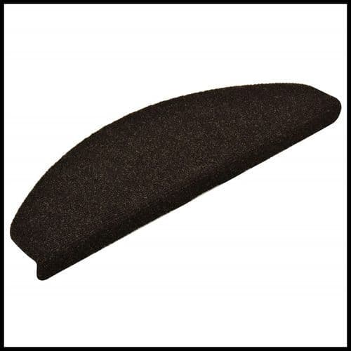 image-vidaXL Self-adhesive Stair Mats 15pcs Dark Brown 56x17x3cm Needle Punch