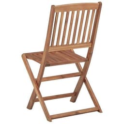 image-vidaXL Folding Outdoor Chairs 2 pcs Solid Acacia Wood
