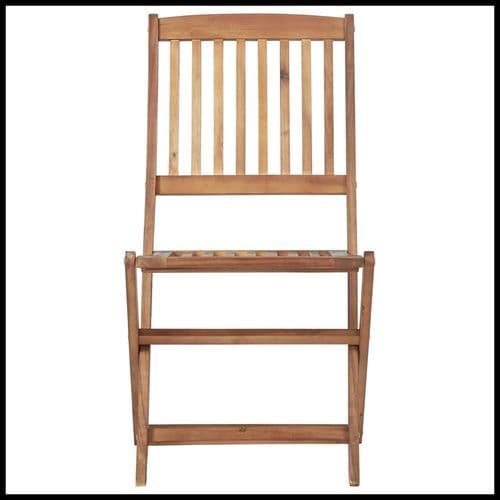 image-vidaXL Folding Outdoor Chairs 2 pcs Solid Acacia Wood