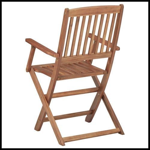 image-vidaXL Folding Outdoor Chairs 2 pcs Solid Acacia Wood