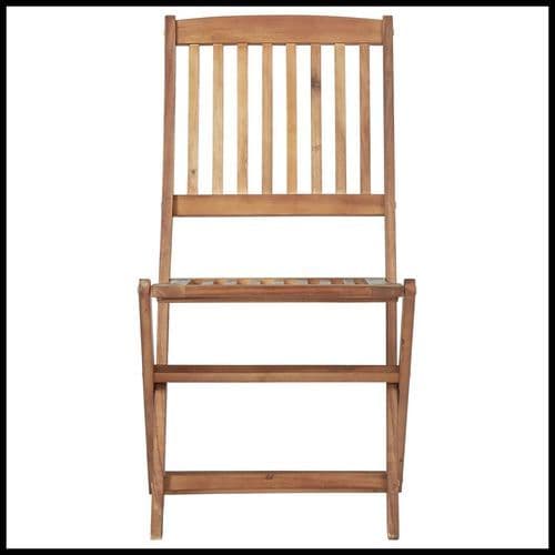 image-vidaXL Folding Outdoor Chairs 2 pcs Solid Acacia Wood