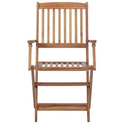 image-vidaXL Folding Outdoor Chairs 2 pcs Solid Acacia Wood