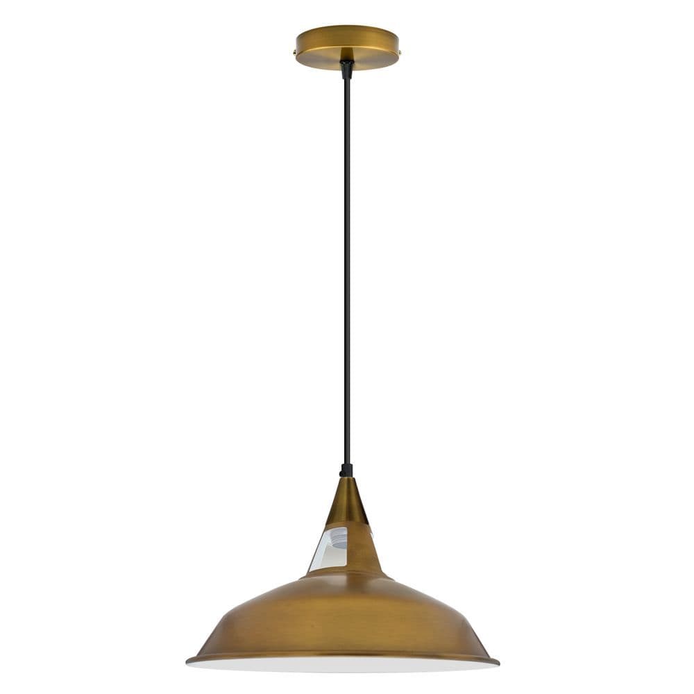 image-Vintage Industrial Retro Metal Ceiling Lamp Shade Pendant Lights , UK E27 Holder