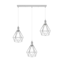 image-Pendant Industrial Ceiling Light Fitting, Metal Open Style Vintage Lamp Shade
