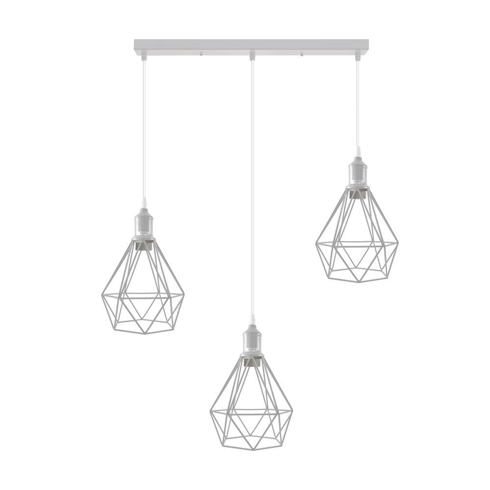 image-Pendant Industrial Ceiling Light Fitting, Metal Open Style Vintage Lamp Shade