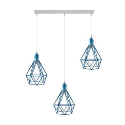 image-Pendant Industrial Ceiling Light Fitting, Metal Open Style Vintage Lamp Shade