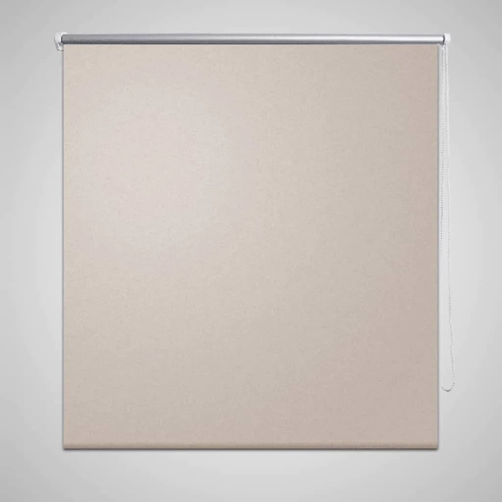 image-Roller blind blackout 80 x 175 cm white