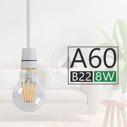 image-2 Pack E27,B22 LED Edison Dimmable Vintage Amber Glass Warm white 2700K, Cool white 6000K Light Bulbs