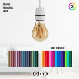 image-2 Pack A60 B22 4W Bayonet Style LED filament Retro Amber light bulb Warm white glass bulbs 2700K Light Bulbs
