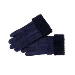 image-Nordvek Womens Sheepskin Gloves With Fur Cuff - 301-100