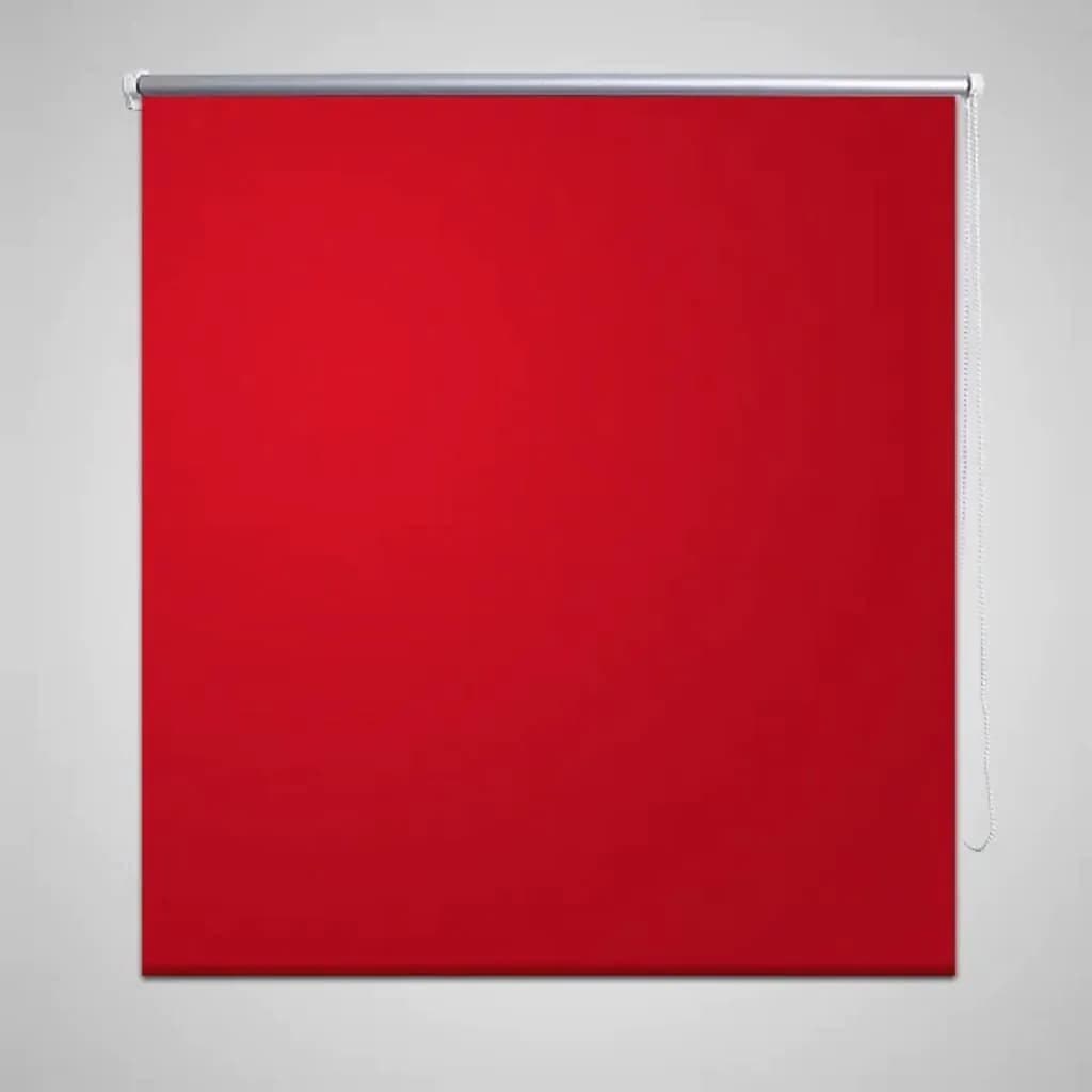 image-Roller blind blackout 80 x 175 cm white