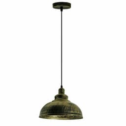image-11 Inch Vintage Dome Pendant Light Farmhouse Light Fixtures~1139