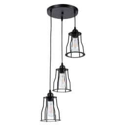 image-3-Lights Cage Pendant Light Hanging Lamp Ceiling Light Fixture~1381