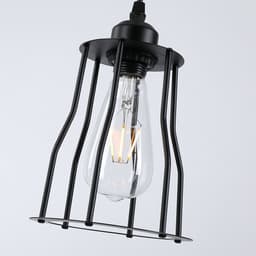 image-3-Lights Cage Pendant Light Hanging Lamp Ceiling Light Fixture~1381