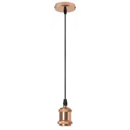 image-E26 Screw Ceiling Pendant Light Fitting Lamp Rose Gold Light fixture~1549