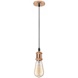 image-E26 Screw Ceiling Pendant Light Fitting Lamp Rose Gold Light fixture~1549